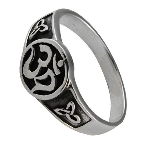 Silberring 925er Sterling Silber Designer Ringe Schmuck dunkel oxidiert Muster - chic - net.de