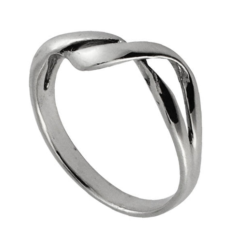 Silberring Bänder umeinander gewunden 925er Sterling Silber Designer Ringe Schmuck - chic - net.de