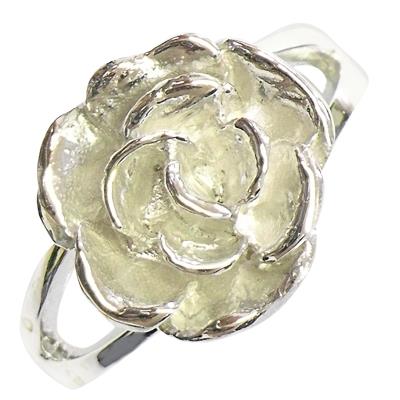 Silberring filigran Rose Goldschimmer hell oxidiert Ring 925er Sterling Silber Damen Schmuck Ringe - chic - net.de