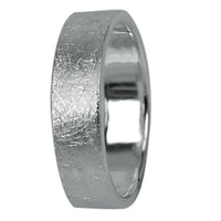 Load image into Gallery viewer, Silberring Maserung rau gebürstet massiv Ringe 925 - chic - net.de
