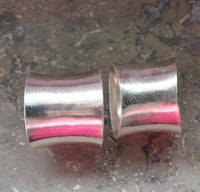 Load image into Gallery viewer, Silberring massiv gebogen glänzend 925er Sterling - chic - net.de
