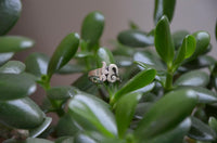 Load image into Gallery viewer, Silberring Om Zeichen Yoga Ringe 925er Sterlingsilber - chic - net.de
