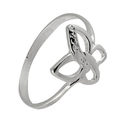 Silberring Schmetterling Schleifen 925er Sterling Silber Designer Ringe Schmuck - chic - net.de