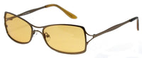 Cargar imagen en el visor de la galería, Sonnenbrille 400UV Freestyle Markenbrille Argenta Rechteck orange Doppelsteg - chic - net.de
