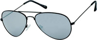 Load image into Gallery viewer, Sonnenbrille Piloten verspiegelt schwarz grün weiß 400UV - chic - net.de
