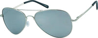 Cargar imagen en el visor de la galería, Sonnenbrille Pilotenbrille Pornobrille Spiegelbrille Perlglanz verspiegelt 400UV - chic - net.de
