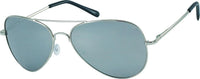 Cargar imagen en el visor de la galería, Sonnenbrille Pilotenbrille Pornobrille Spiegelbrille Perlglanz verspiegelt 400UV - chic - net.de
