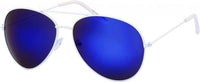 Cargar imagen en el visor de la galería, Sonnenbrille Pilotenbrille verspiegelt bunt Metall Unisex Brille 400 UV - chic - net.de
