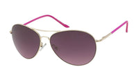 Cargar imagen en el visor de la galería, Sonnenbrille Unisex Pilotenbrille bunt Pornobrille Fliegerbrille getönt 400UV silber - chic - net.de

