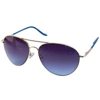 Cargar imagen en el visor de la galería, Sonnenbrille Unisex Pilotenbrille bunt Pornobrille Fliegerbrille getönt 400UV silber - chic - net.de
