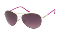 Cargar imagen en el visor de la galería, Sonnenbrille Unisex Pilotenbrille bunt Pornobrille Fliegerbrille getönt 400UV silber - chic - net.de
