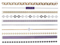 Cargar imagen en el visor de la galería, Tattoo golden silbern temporär Motivbogen Klebetattoos blau Ketten Kreuz Schmuck Tattoos - chic - net.de
