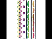 Load image into Gallery viewer, Tattoo Motivbogen metallic schillernd bunt temporär Federn Klebetattoos Schmuck Tattoos - chic - net.de
